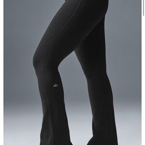 ALO airbrush high waste bootcut leggings wide leg